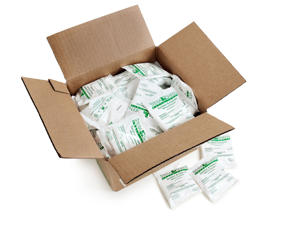  ARDEN STOKE ON TRENTのサニタリー2点 Stera Sheen Green Label Sanitizer — Case of 100 Packets | Soft