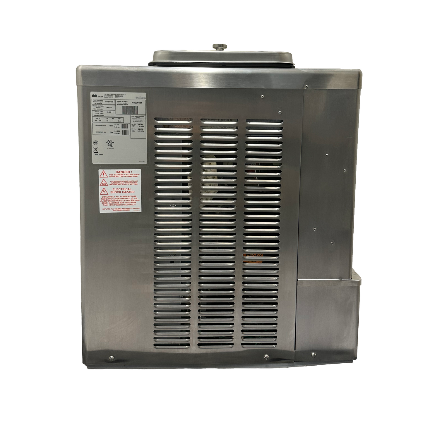 
                  
                    2014 Taylor 161 | Soft Serve Machine | 1 Phase, Air Cooled
                  
                