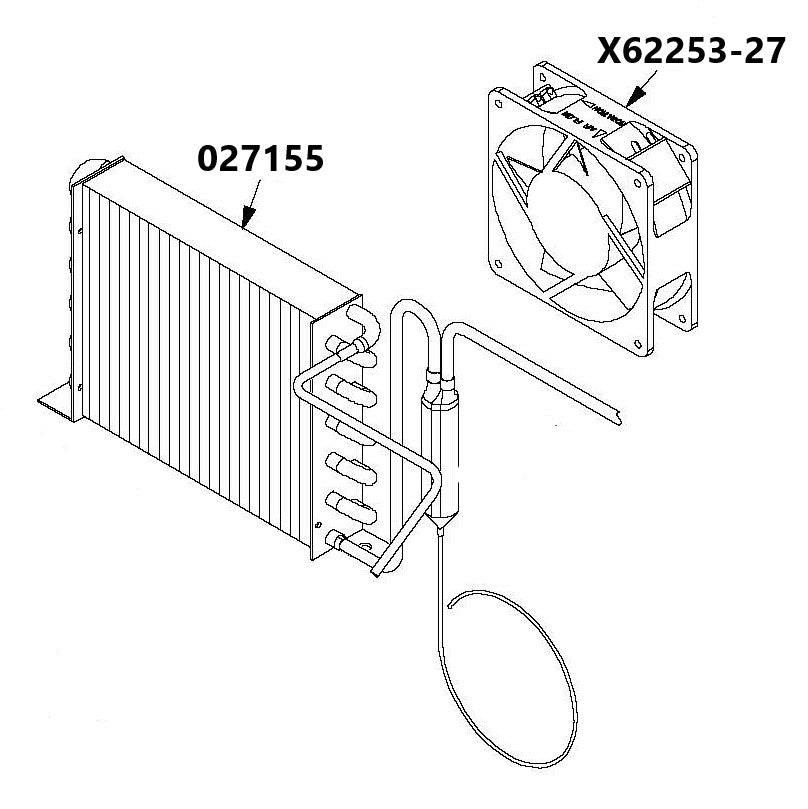 
                  
                    X62253-27 condenser fan & motor, also use for 8756 evaporator fan
                  
                