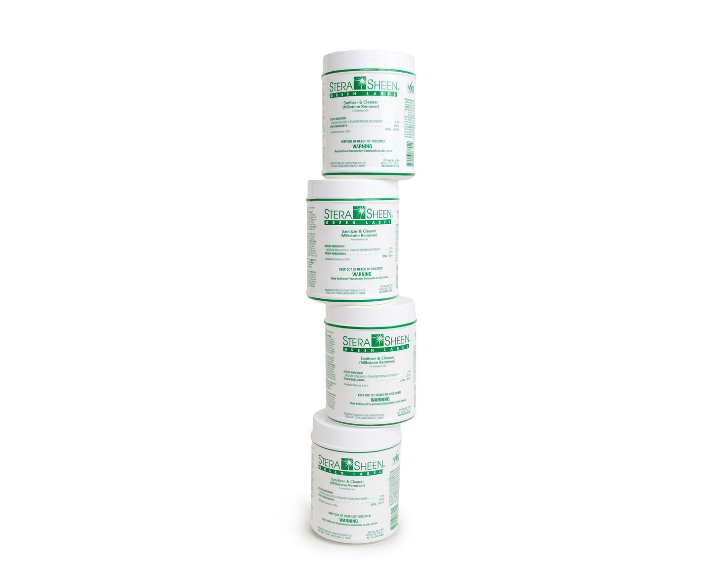 
                  
                    Stera-Sheen Cleaner & Sanitizer Case of (4) 4 lb Jars
                  
                