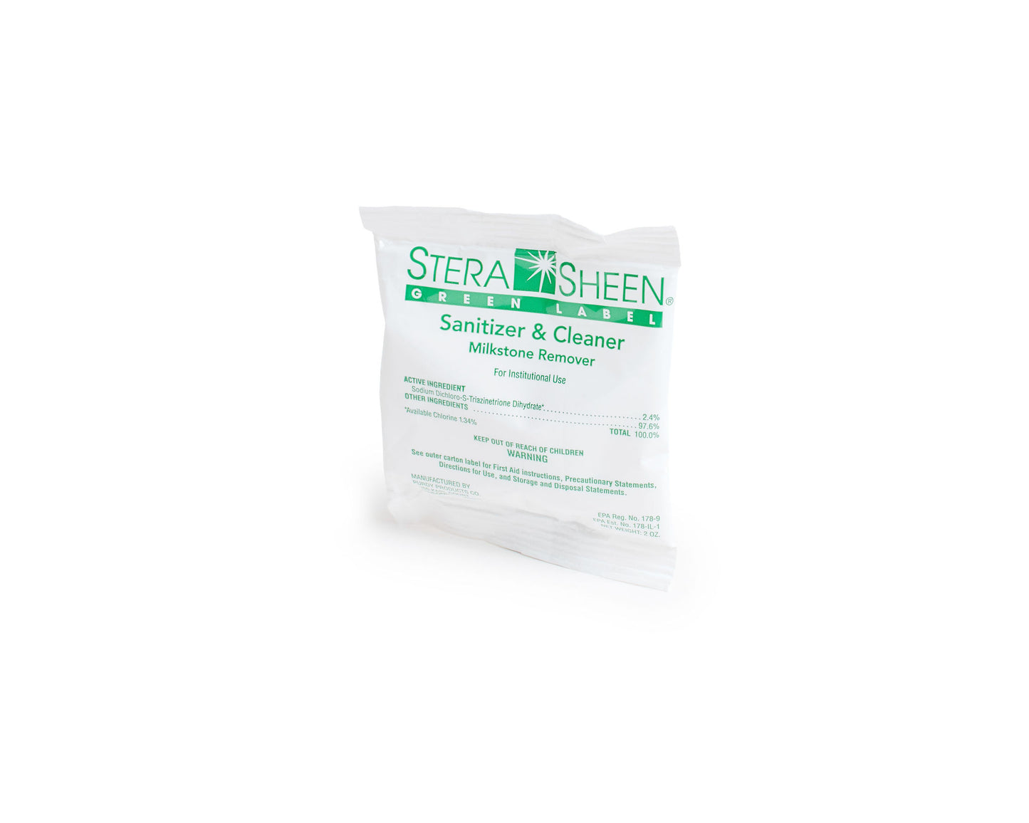 
                  
                    Stera Sheen Cleaner & Sanitizer case of 100 Packets
                  
                