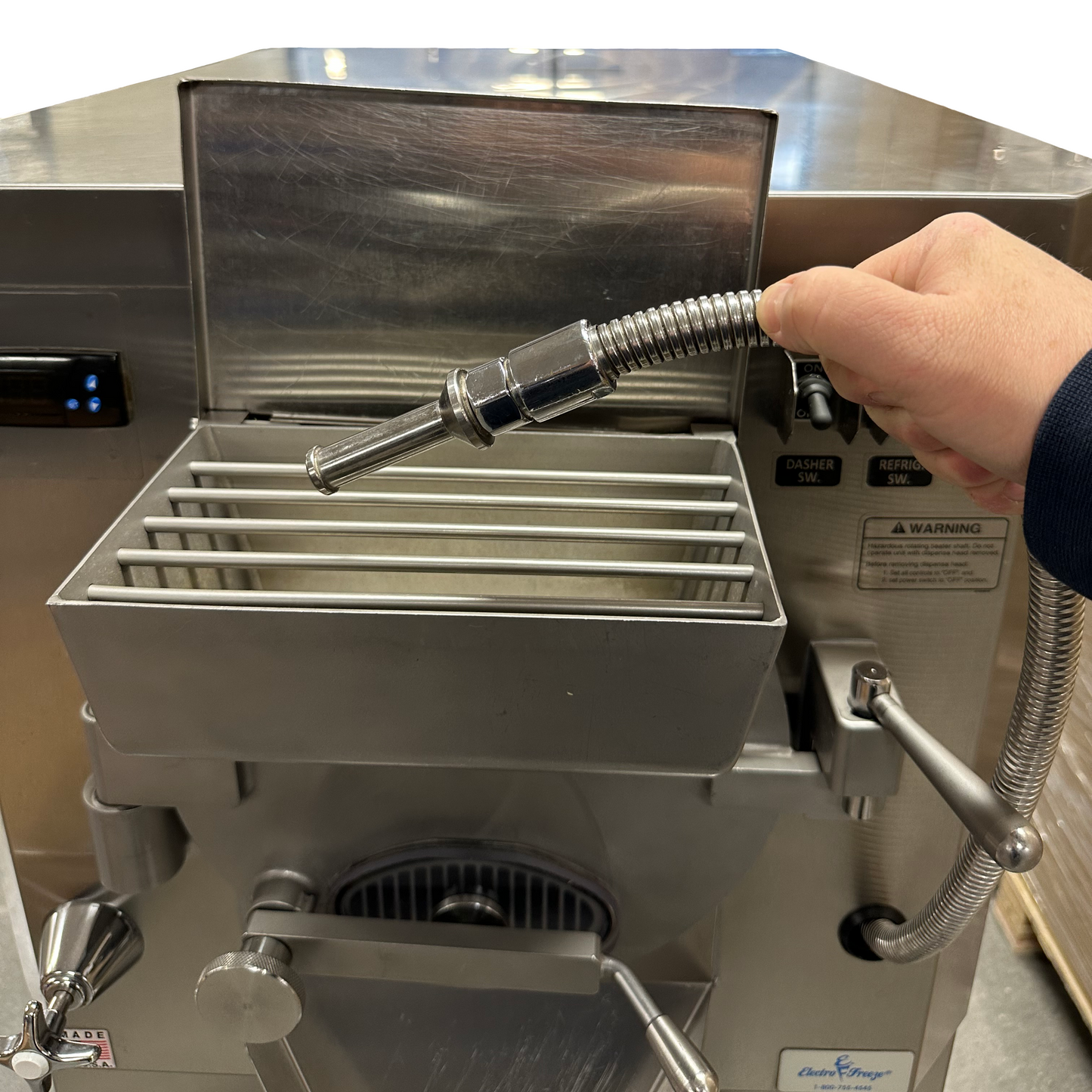 
                  
                    Electro Freeze B12E-132J Batch Freezer – Commercial Ice Cream Machine
                  
                