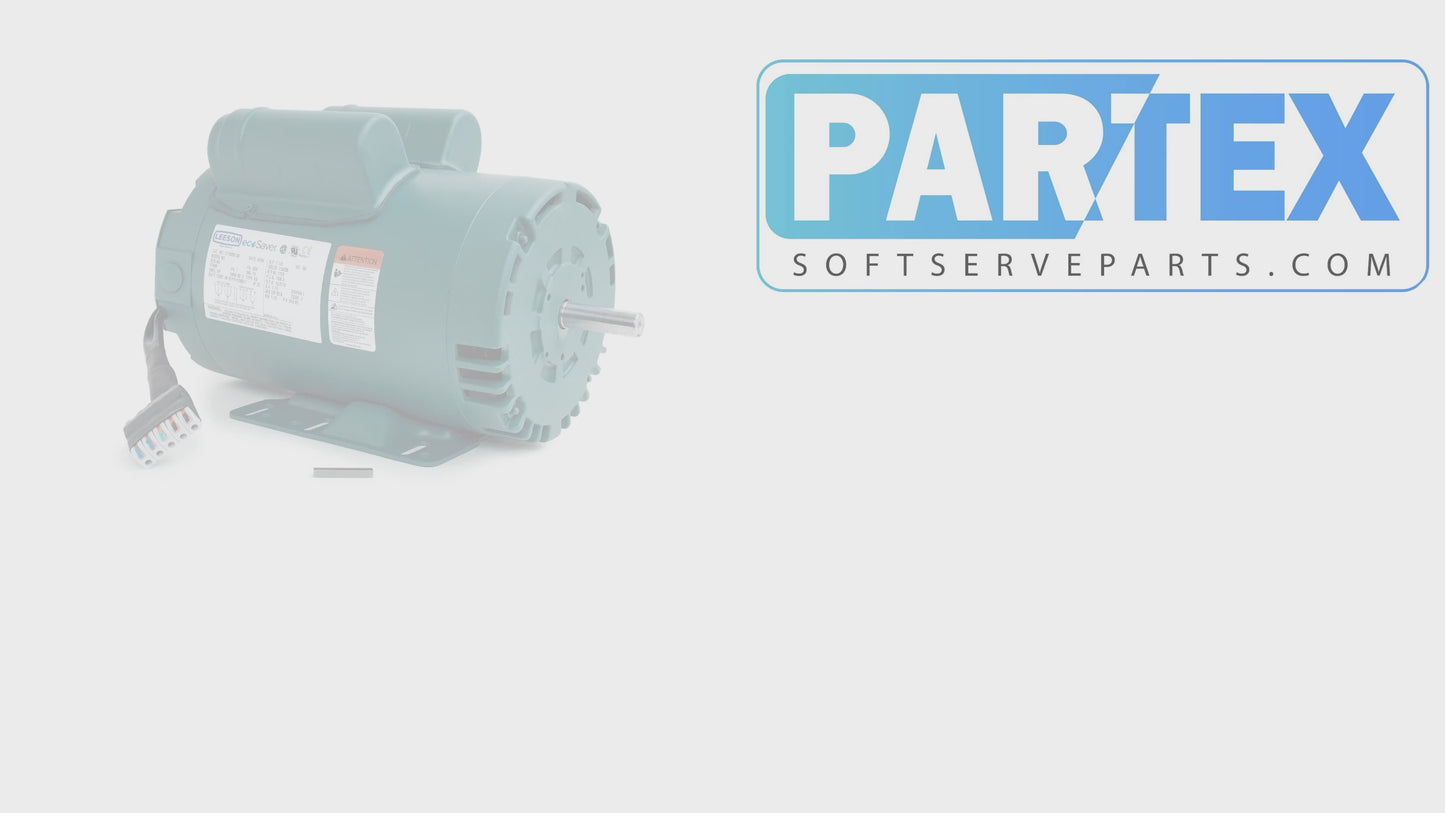 
                  
                    Cargar y reproducir el video en el visor de la galería, 021522-27L / 089459-27 Motor de repuesto para batidora de 1,5 HP, 208-230 voltios, monofásico para Taylor
                  
                