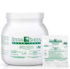 Stera-Sheen Cleaner & Sanitizer (1) 4 lb Jar