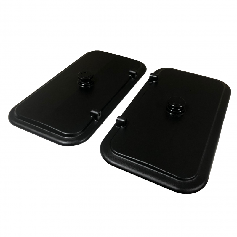 Taylor X65368 | 2 Pack | Black Hopper Cover Lid